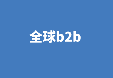 全球b2b的常规操作流程是什么？